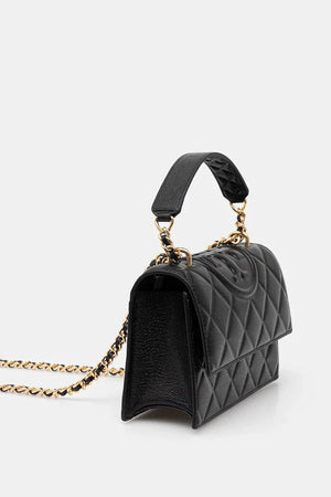 Bolso de cuero Fleming de Tory Burch