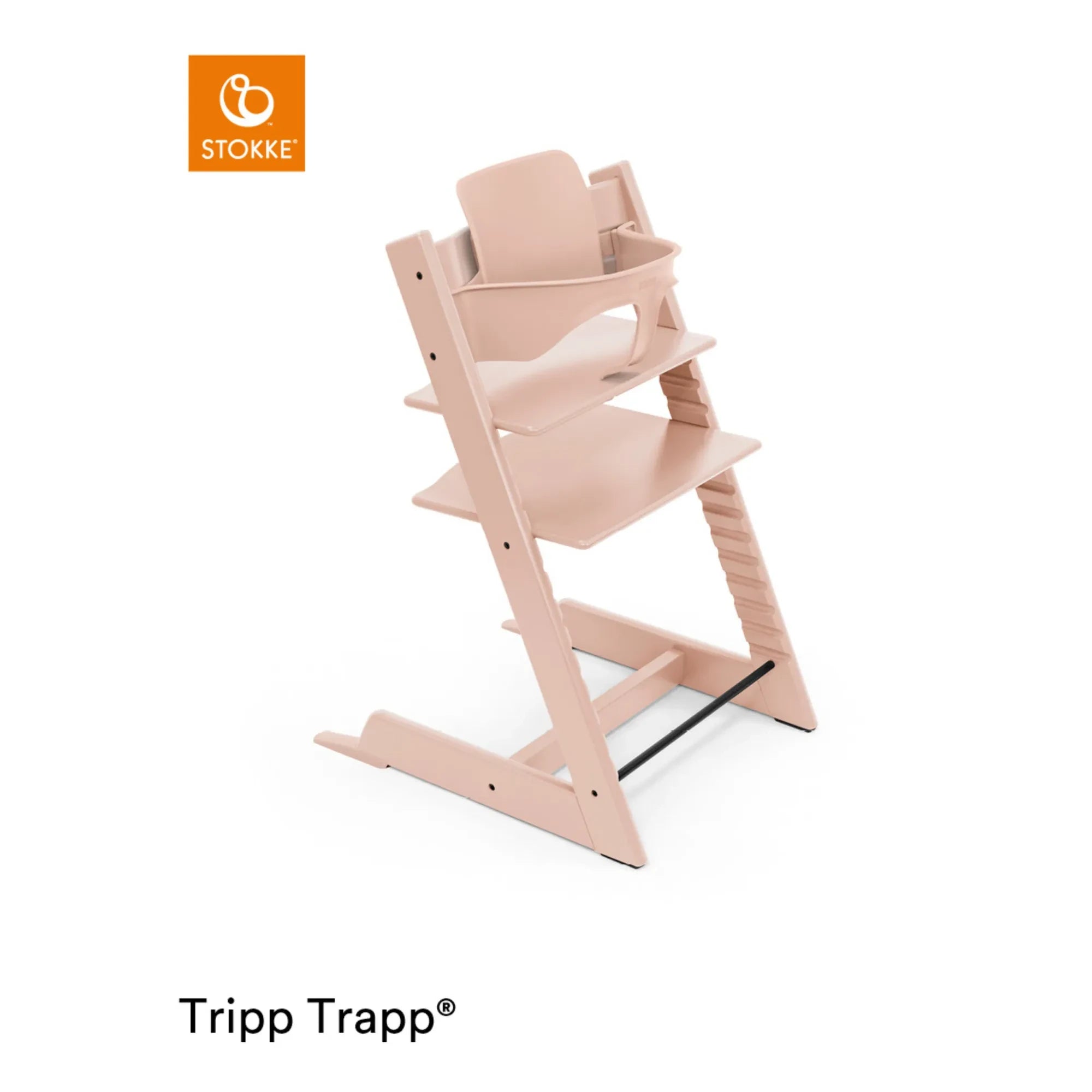 Stokke® - Trona de haya Tripp Trapp® | Rosa