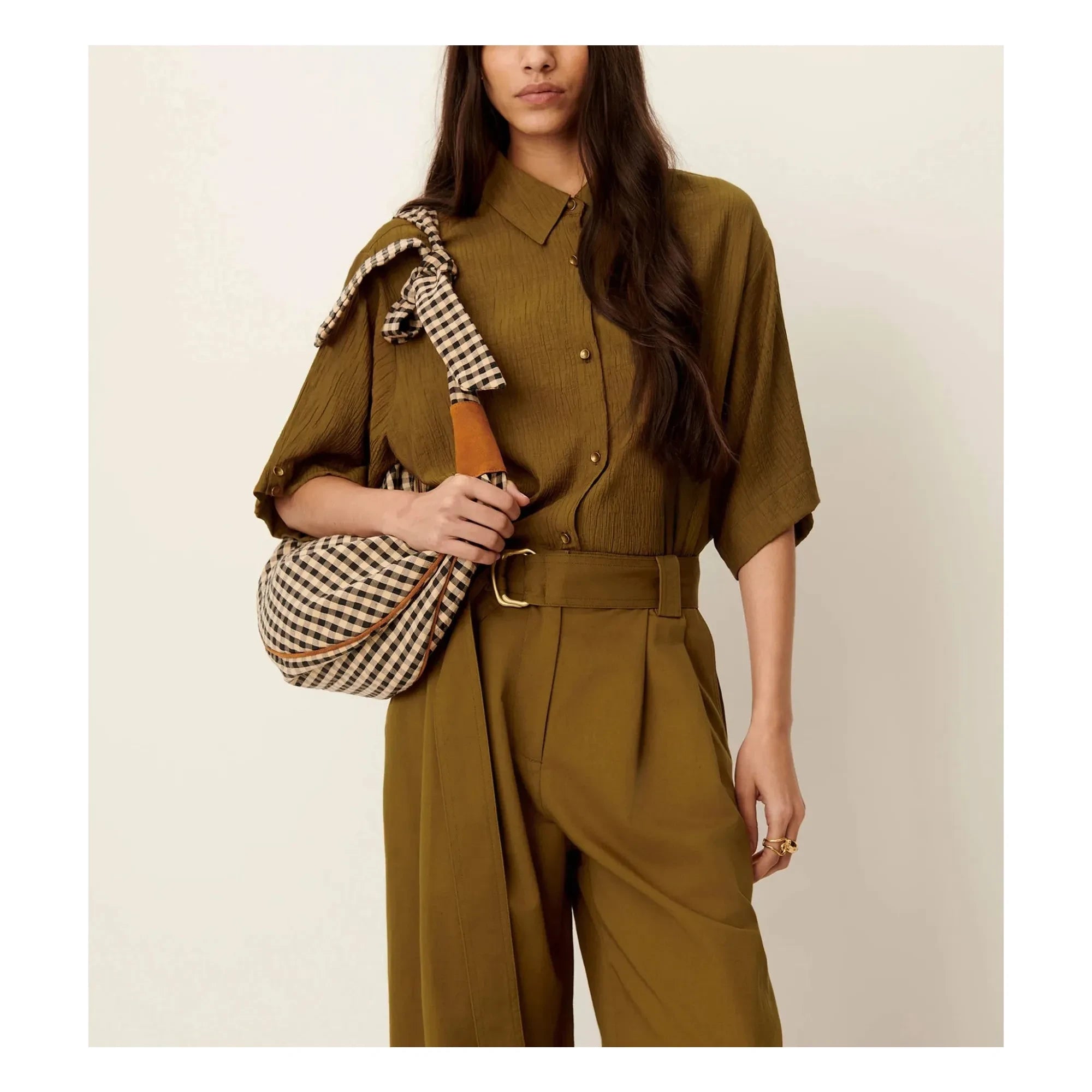 Sessùn - Blusa Kalya | Caqui