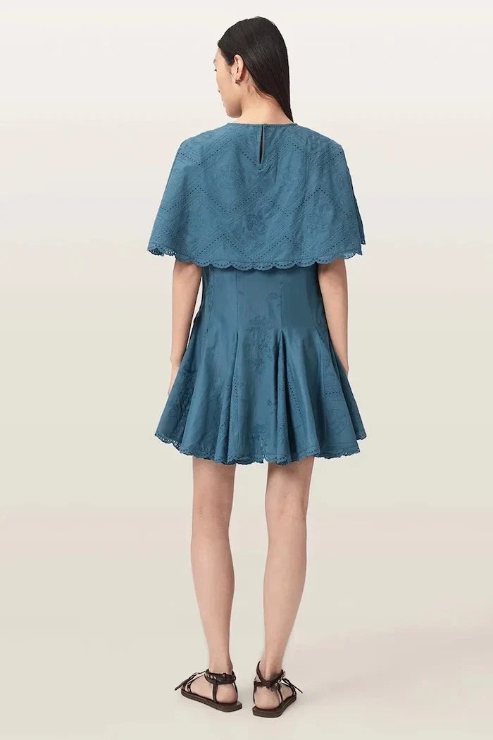 AllSaints vestido de algodón CORLA