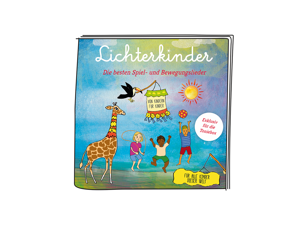 Tonies - Las Mejores Canciones de Juegos y Movimientos en Alemán - Lichterkinder