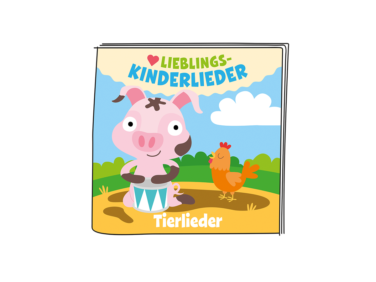 Tonies - Canciones de animales en alemán - Canciones infantiles favoritas
