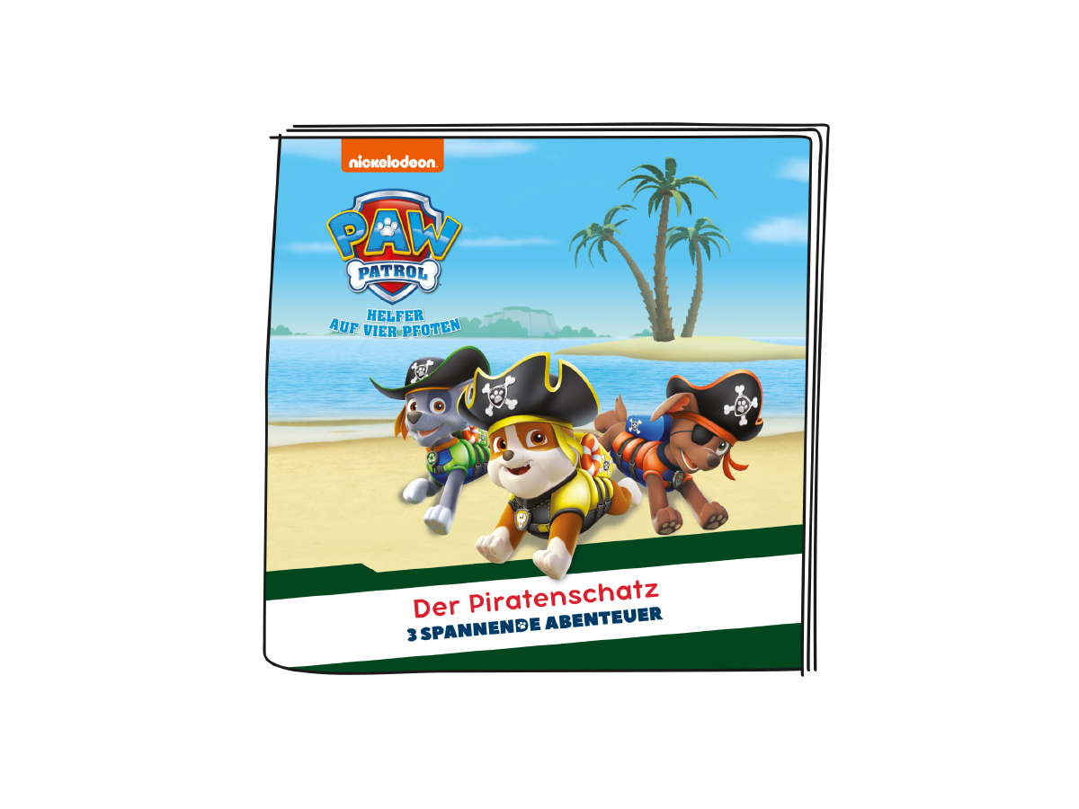 Tonies - Tesoro Pirata Alemán (Rubble) - PAW Patrol