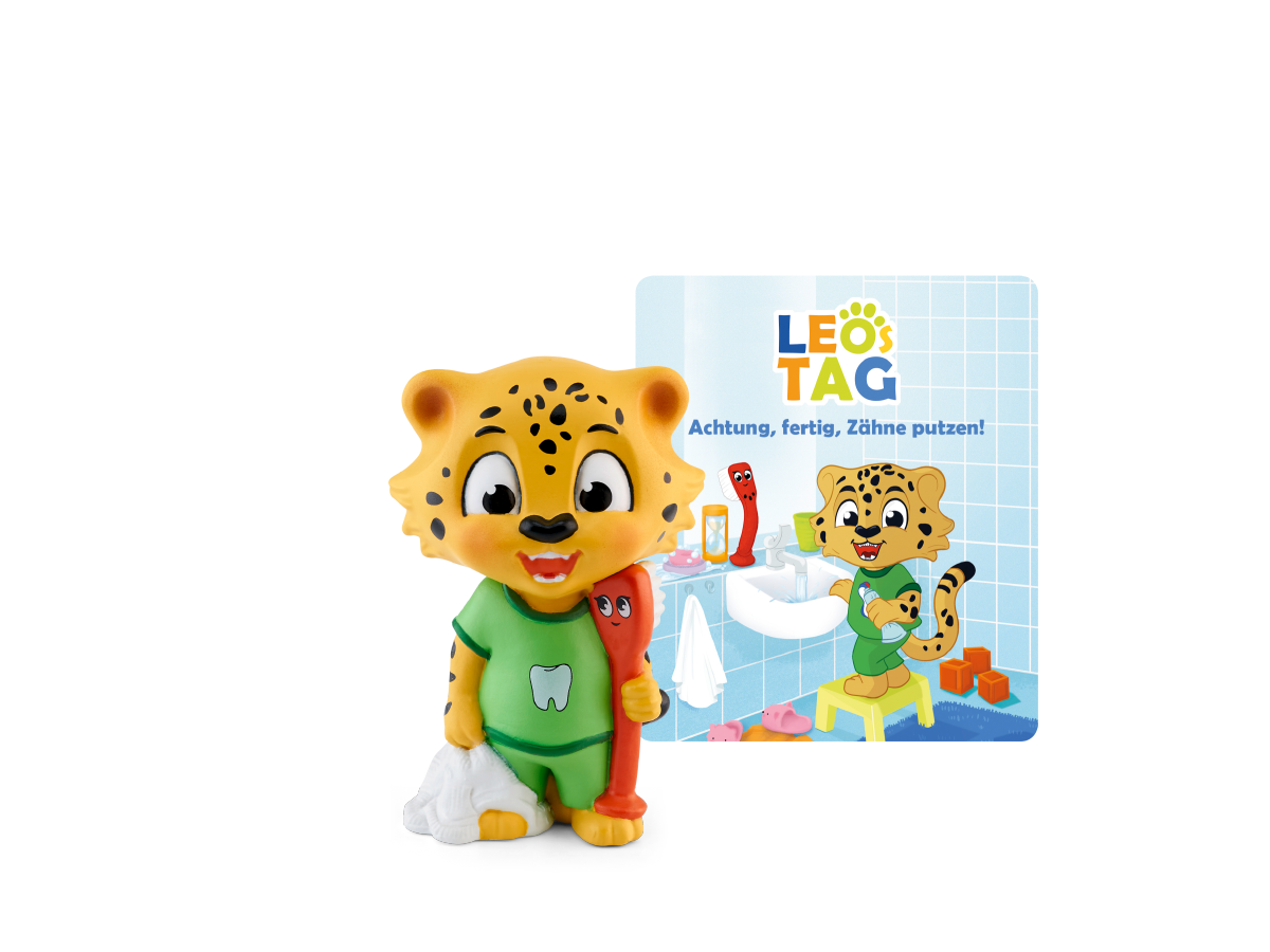 Tonies - ¡Alemán Listo, Listo, a Cepillarse los Dientes! - El Día de Leo