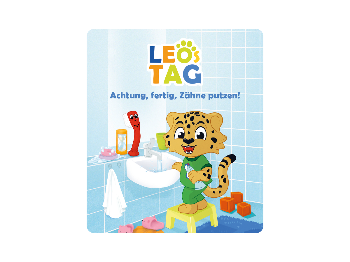Tonies - ¡Alemán Listo, Listo, a Cepillarse los Dientes! - El Día de Leo
