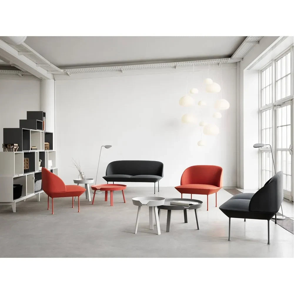 Mesa de centro redonda Muuto - verde pálido