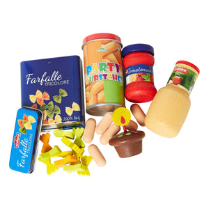 Erzi - Set de alimentos de juguete para fiestas infantiles - 5 piezas