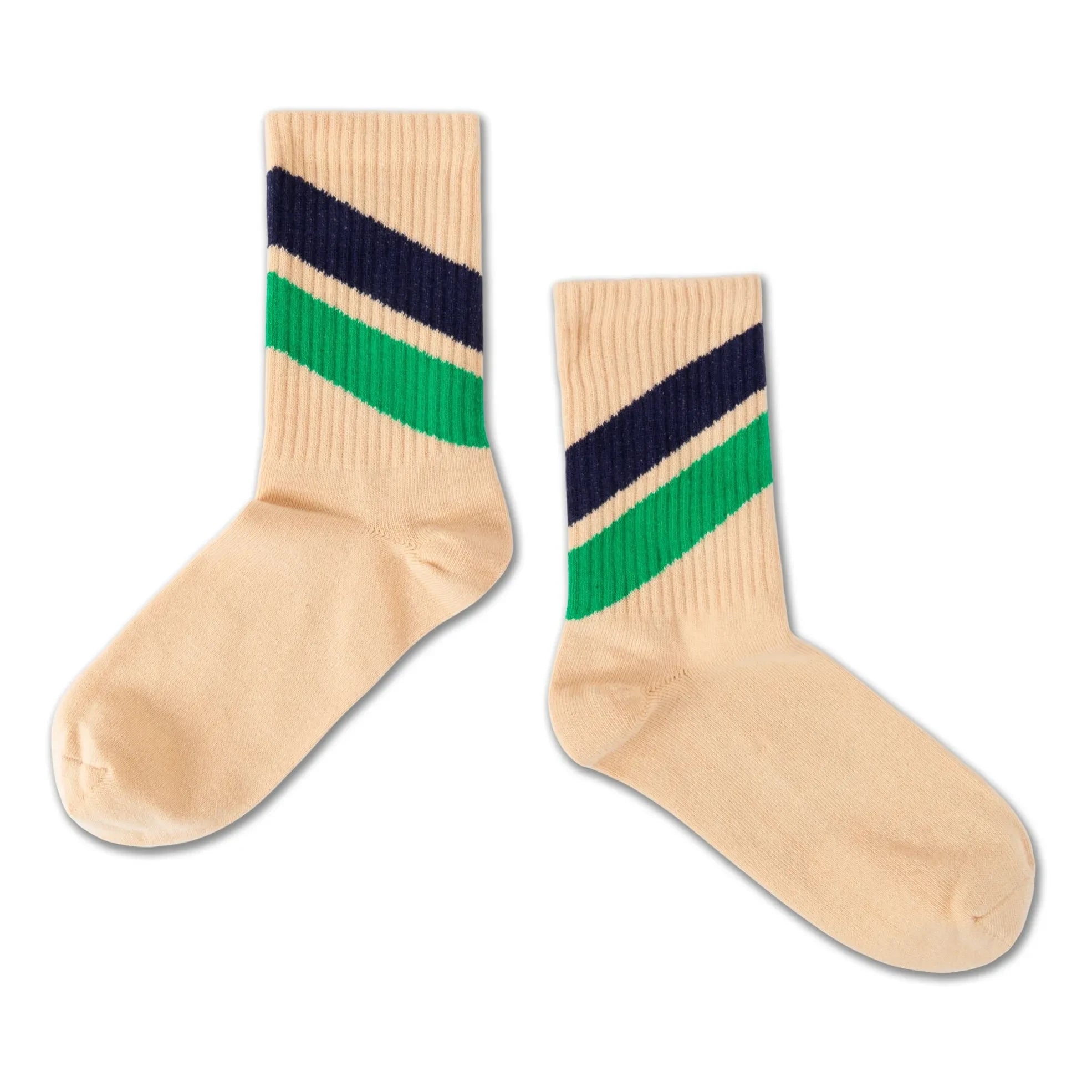 Repose AMS - Set de 3 Calcetines Rayados | Beige
