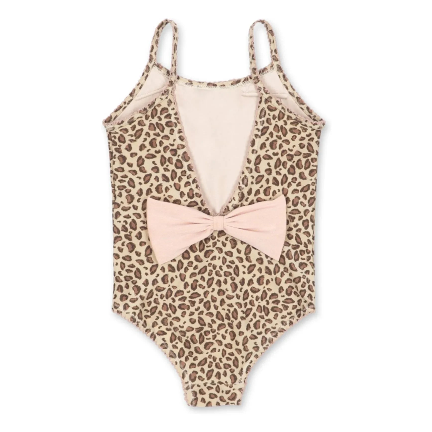 Konges Sløjd - Traje de baño de leopardo para gatos de fibras recicladas | Beige