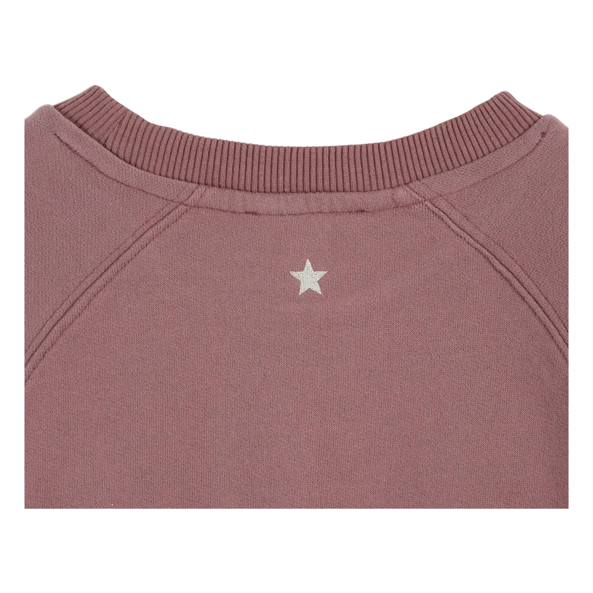 Emile et Ida - Sudadera de algodón orgánico NY | Morado oscuro