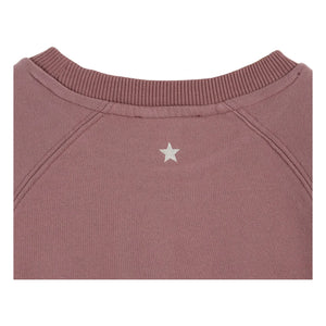 Emile et Ida - Sudadera de algodón orgánico NY | Morado oscuro