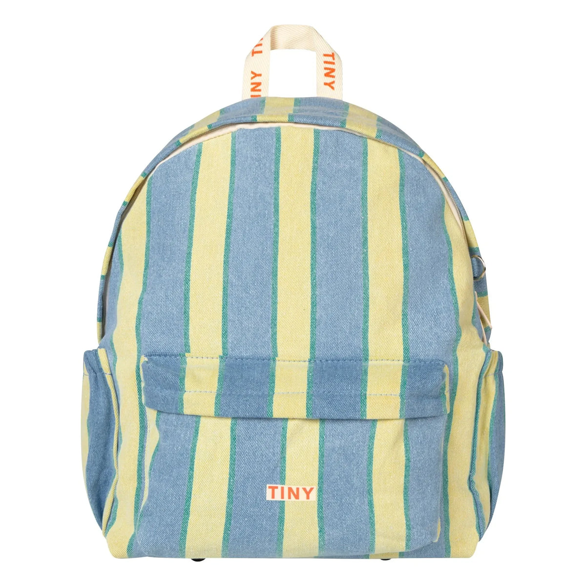 Tinycottons - Mochila vaquera a rayas | Azul