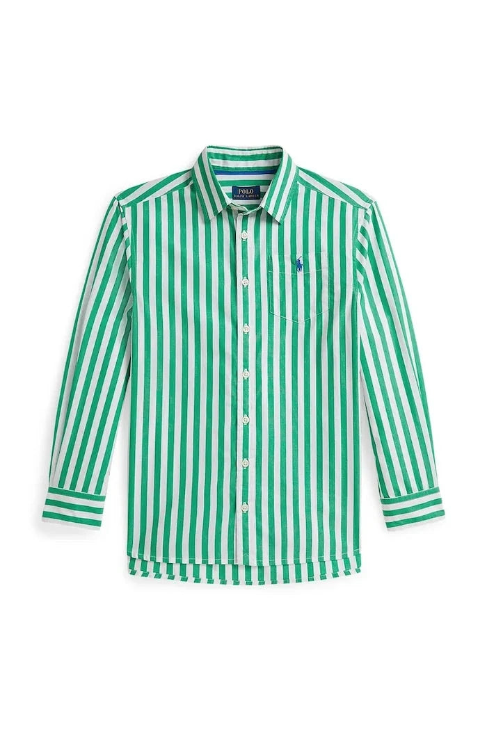 Camisa de algodón Polo Ralph Lauren para niños