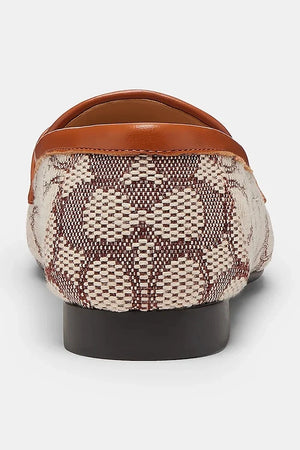 Mocasines Sculpted C Jacquard de Coach