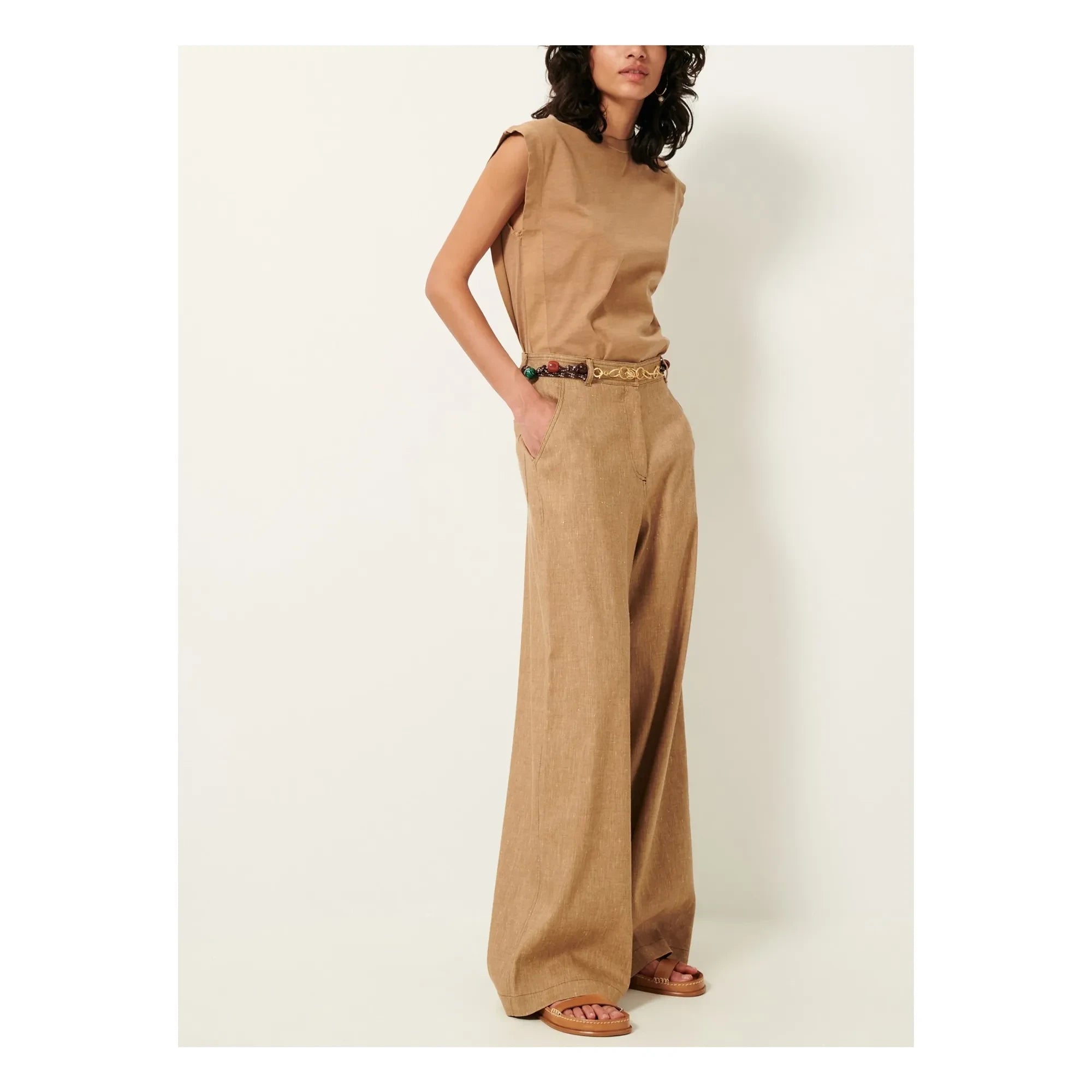 Sessùn - Camiseta Orlando | Camel