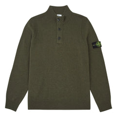 Stone Island - Jersey de cuello alto | Caqui