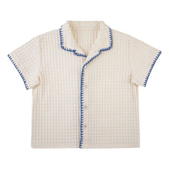 THE LiTTLE POETS - Camisa bordada Alvaro Gauffrée | Crudo