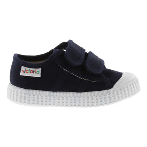 Victoria - Zapatillas Lona Velcro | Azul marino