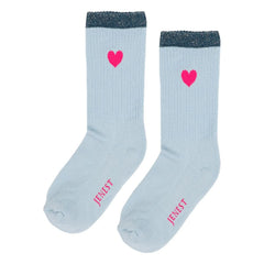 Jenest - Calcetines de Algodón Orgánico Fancy Sport | Azul claro