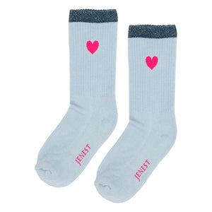 Jenest - Calcetines de Algodón Orgánico Fancy Sport | Azul claro