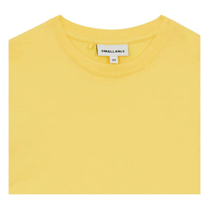 Smallable Kid - Camiseta Nils de algodón orgánico | Amarillo flúor
