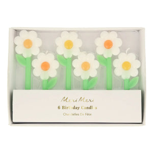 Meri Meri - Velas Margarita - pack de 6