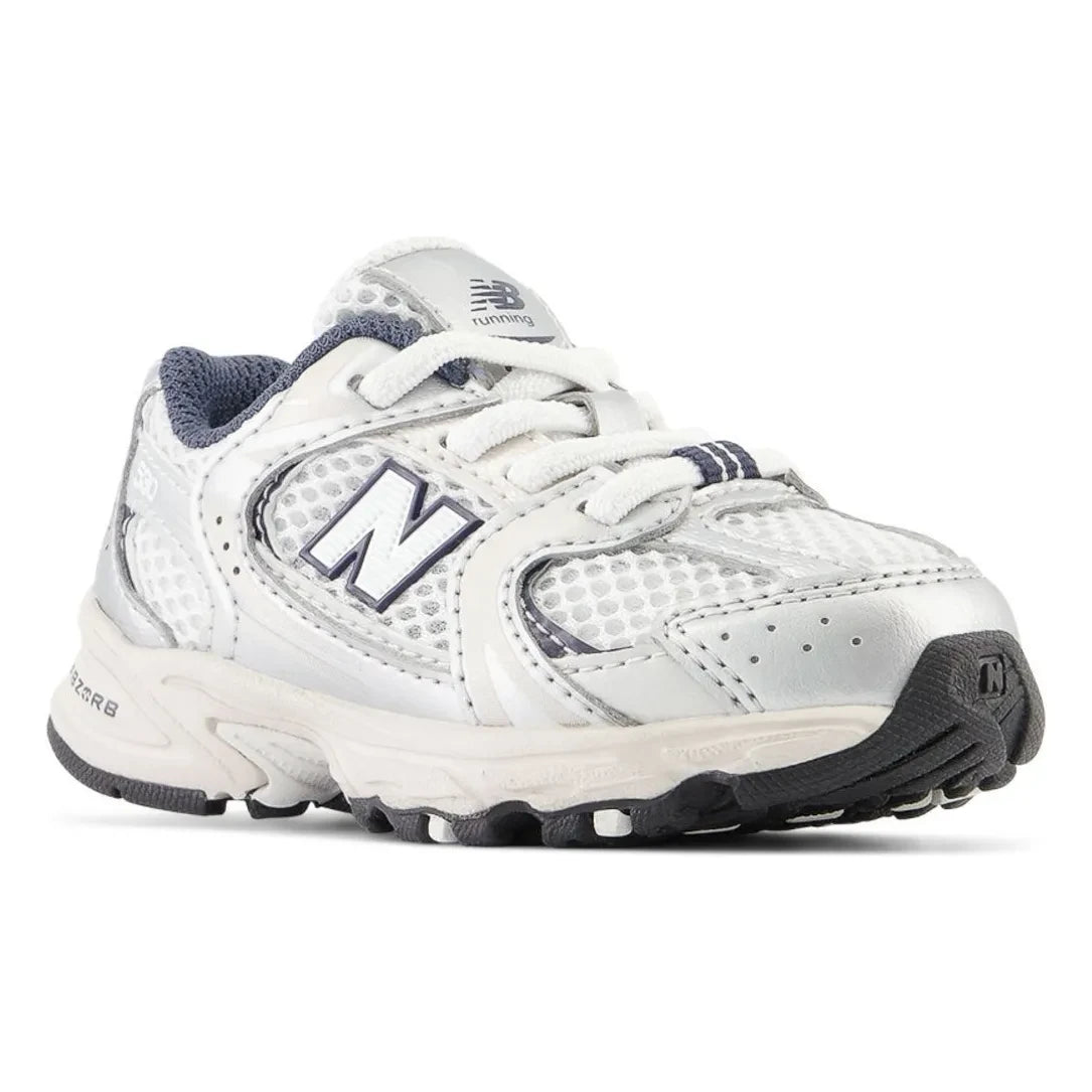New Balance - Zapatillas Deportivas de Encaje Elástico 530 | Satén blanco