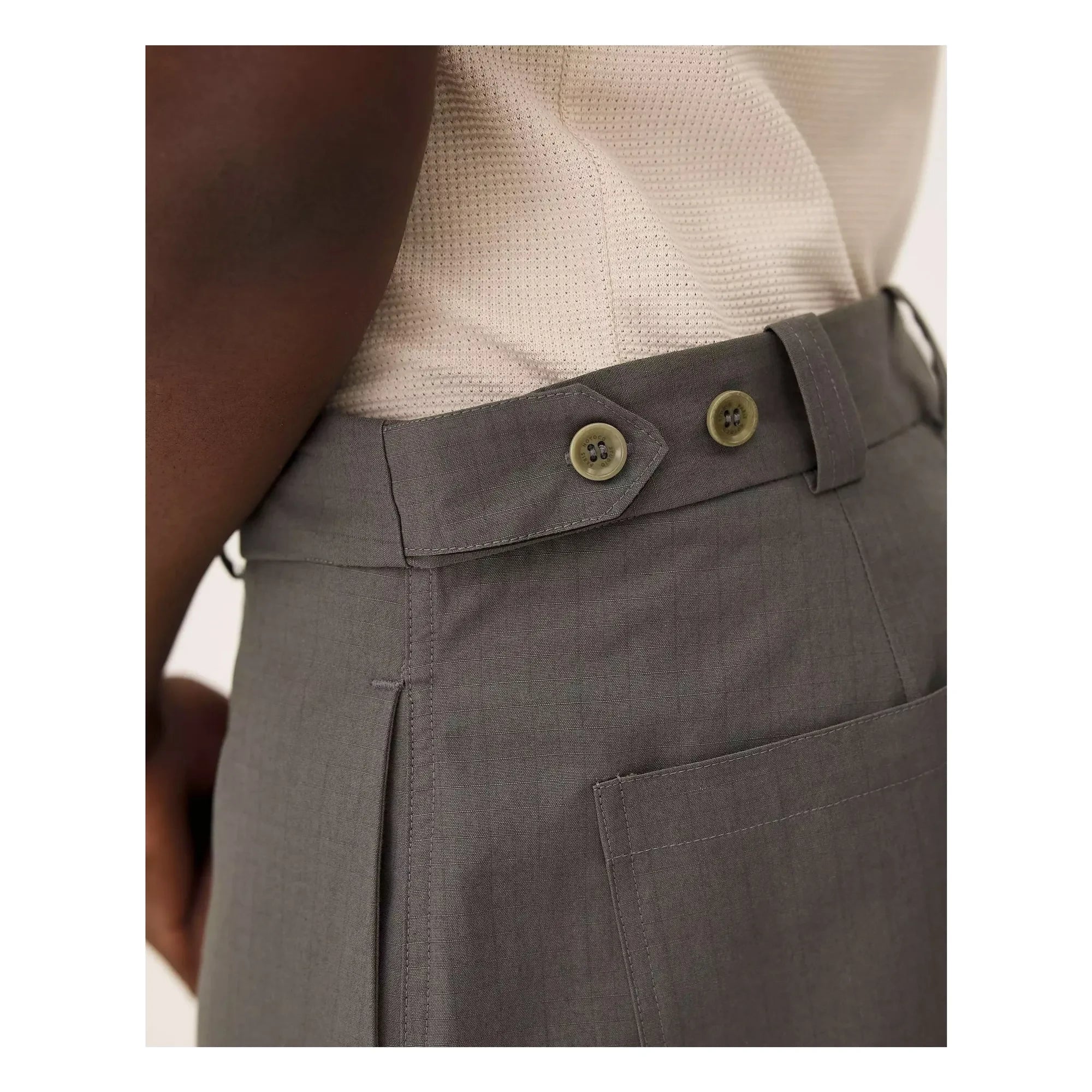 Noyoco - Pantalones Cargo de Algodón Orgánico | Caqui