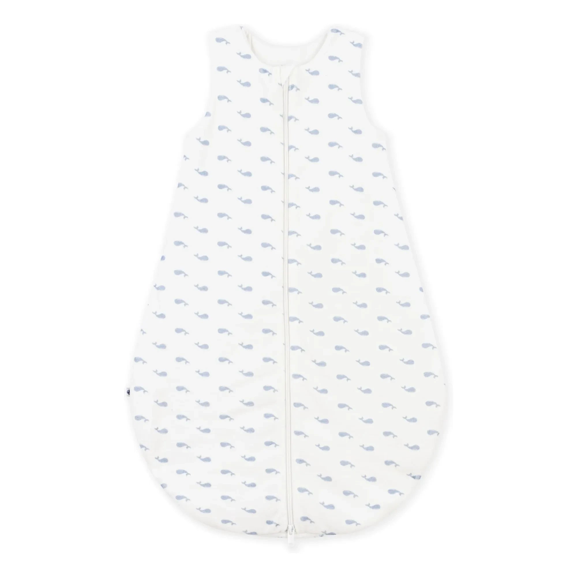 Petit Bateau - Baleines Organik Pamuk uyku tulumu | Beyaz
