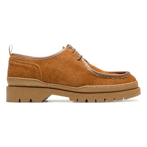 Kleman - Zapatos Derby Major VP OAK 2 Velours | Marrón