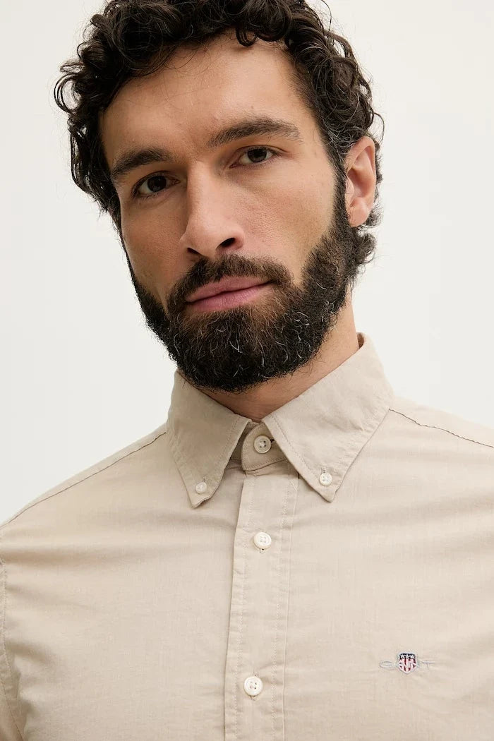 Camisa de algodón Gant para hombre