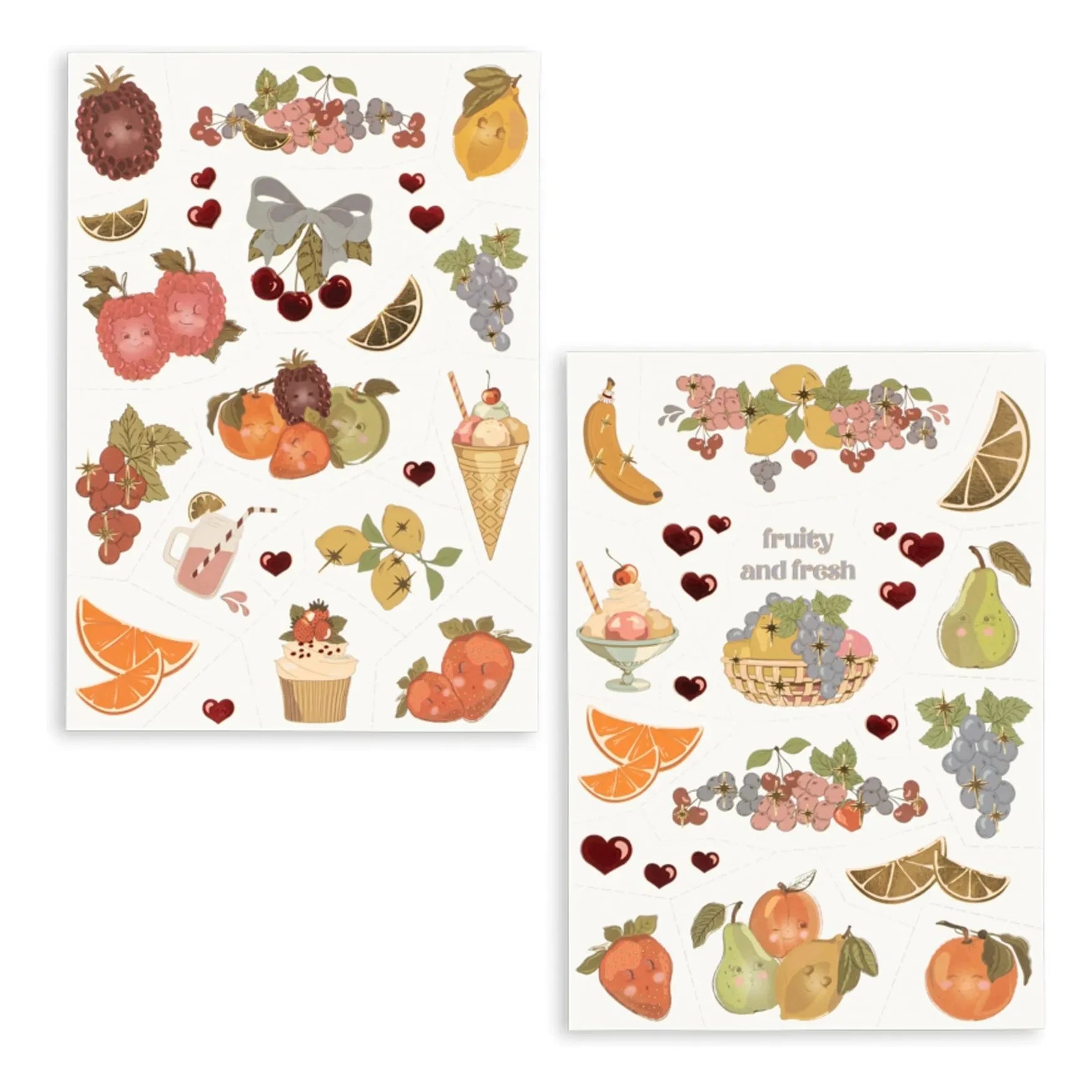 Konges Sløjd - Tatuajes de frutas
