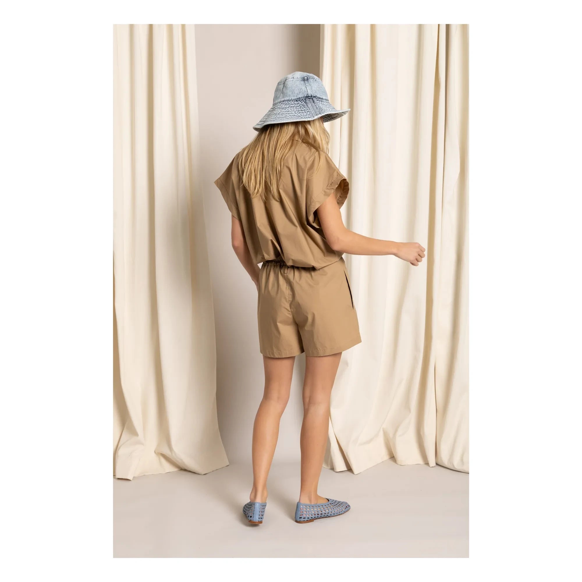 Smallable Mujer - Pantalones cortos Sora | Marrón glaseado