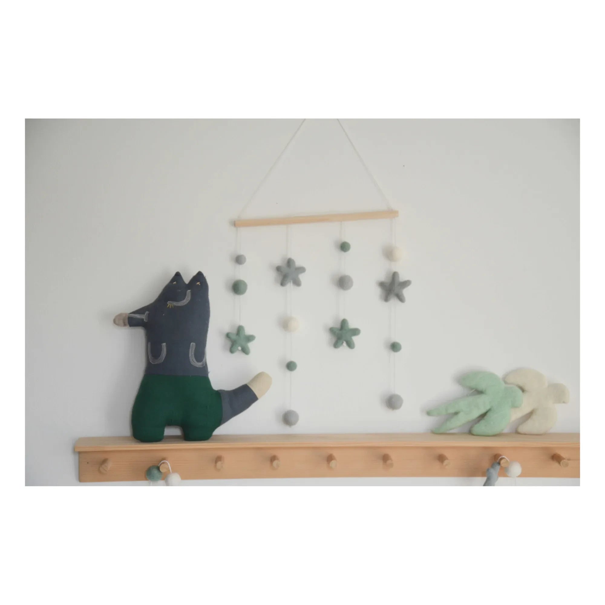 Calm - Móvil de pared Estrella Azul
