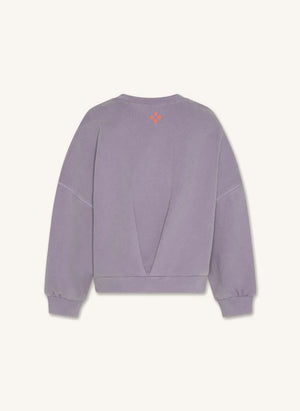 AO76 - Sudadera de Algodón Reciclado Lila