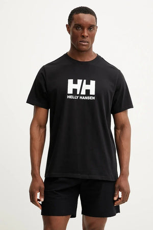 Camiseta de algodón Helly Hansen HH LOGO