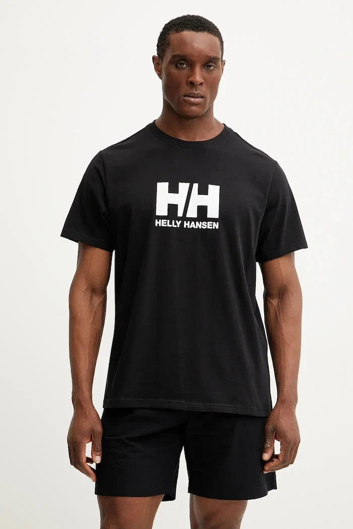 Camiseta de algodón Helly Hansen HH LOGO