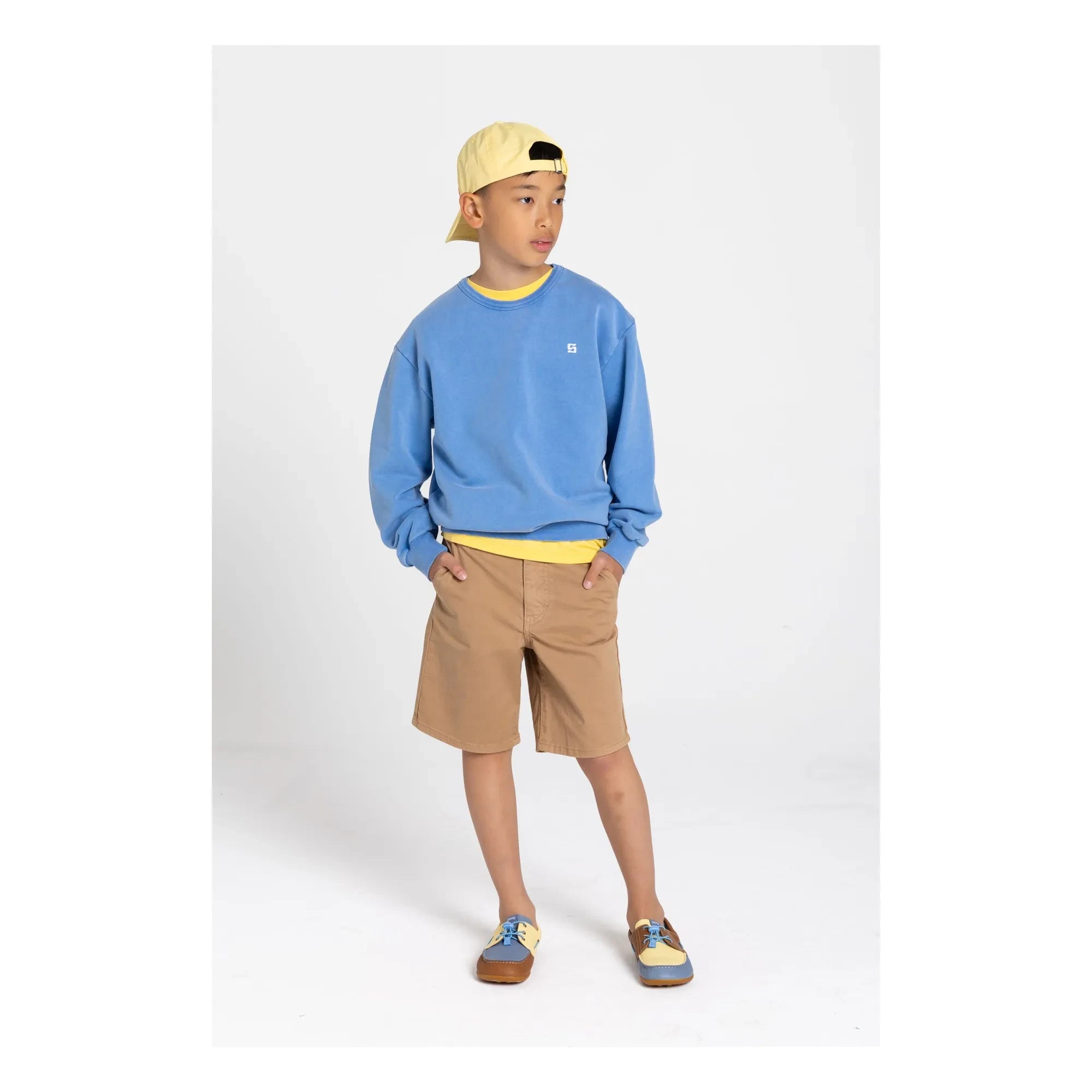Smallable Kid - Gorro arrugado | Amarillo claro