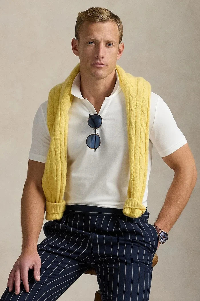 Polo Ralph Lauren Camiseta de algodón con cuello