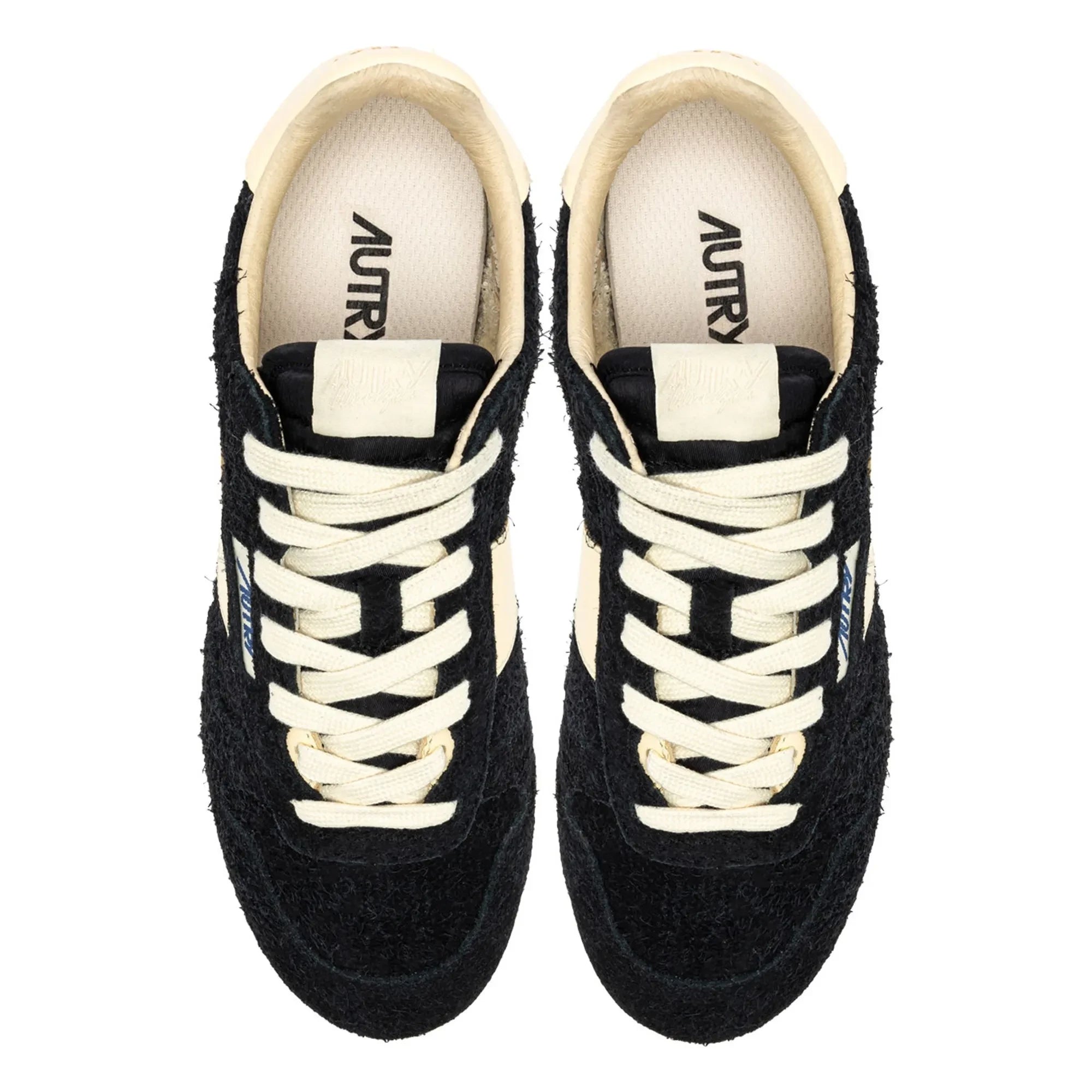 Autry - Windspin Low Zapatillas de deporte bicolor de ante y piel | Negro
