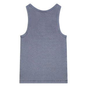 Smallable Woman - Ayla Camiseta de Tirantes Acanalada de Algodón Orgánico | Carbón