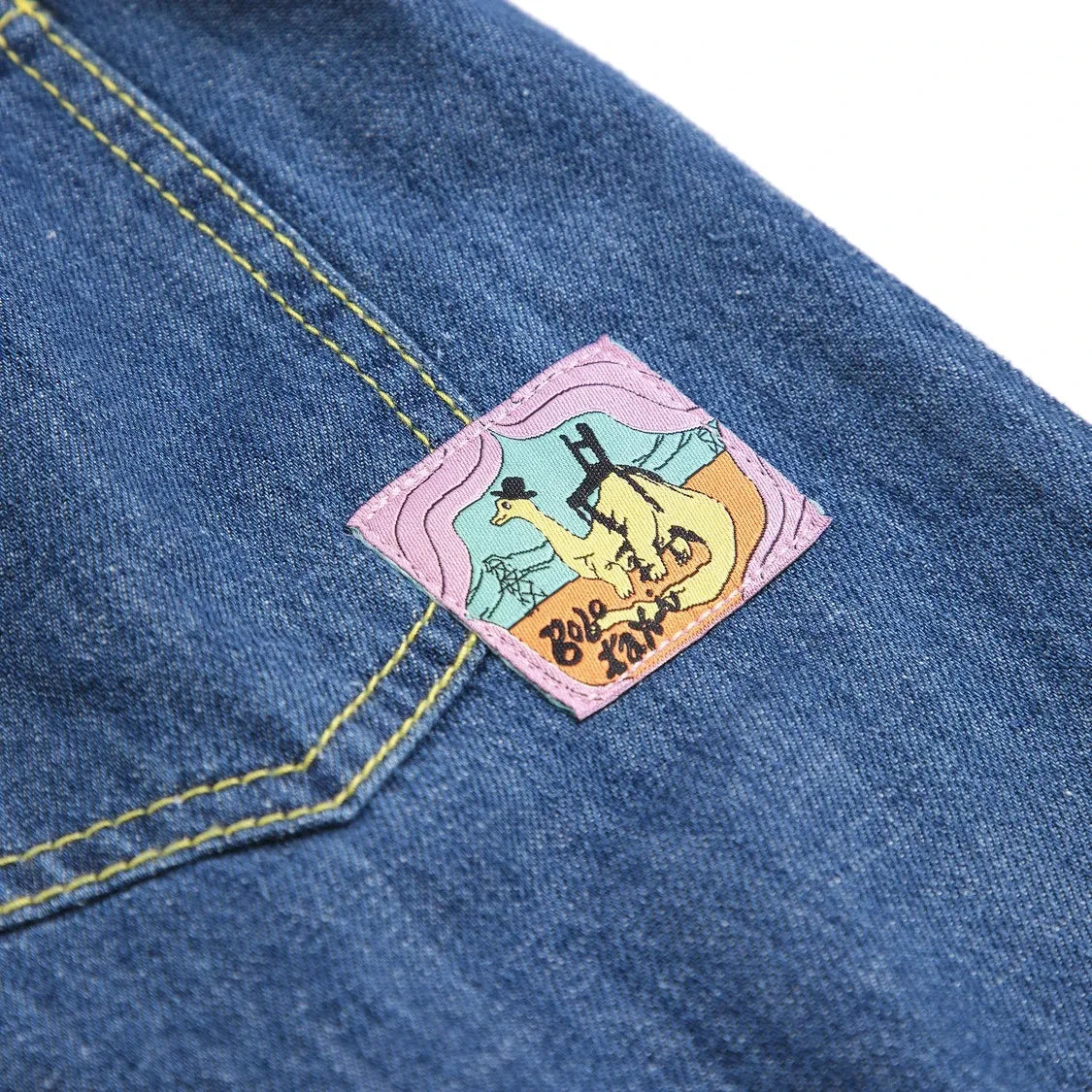 Bobo Choses - Bobo Choses Organik Pamuk Jeans | Mavi