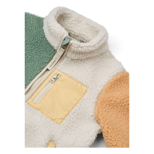 Liewood - Chaqueta Polar de Fibra Reciclada Nolan | Verde Menta