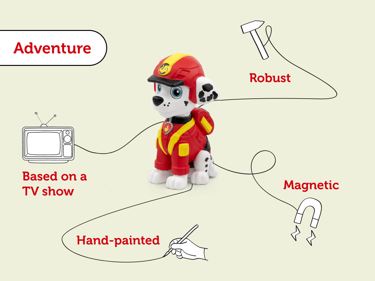 Tonies - Jungle Pups en inglés: Marshall - Jungle Pups de PAW Patrol