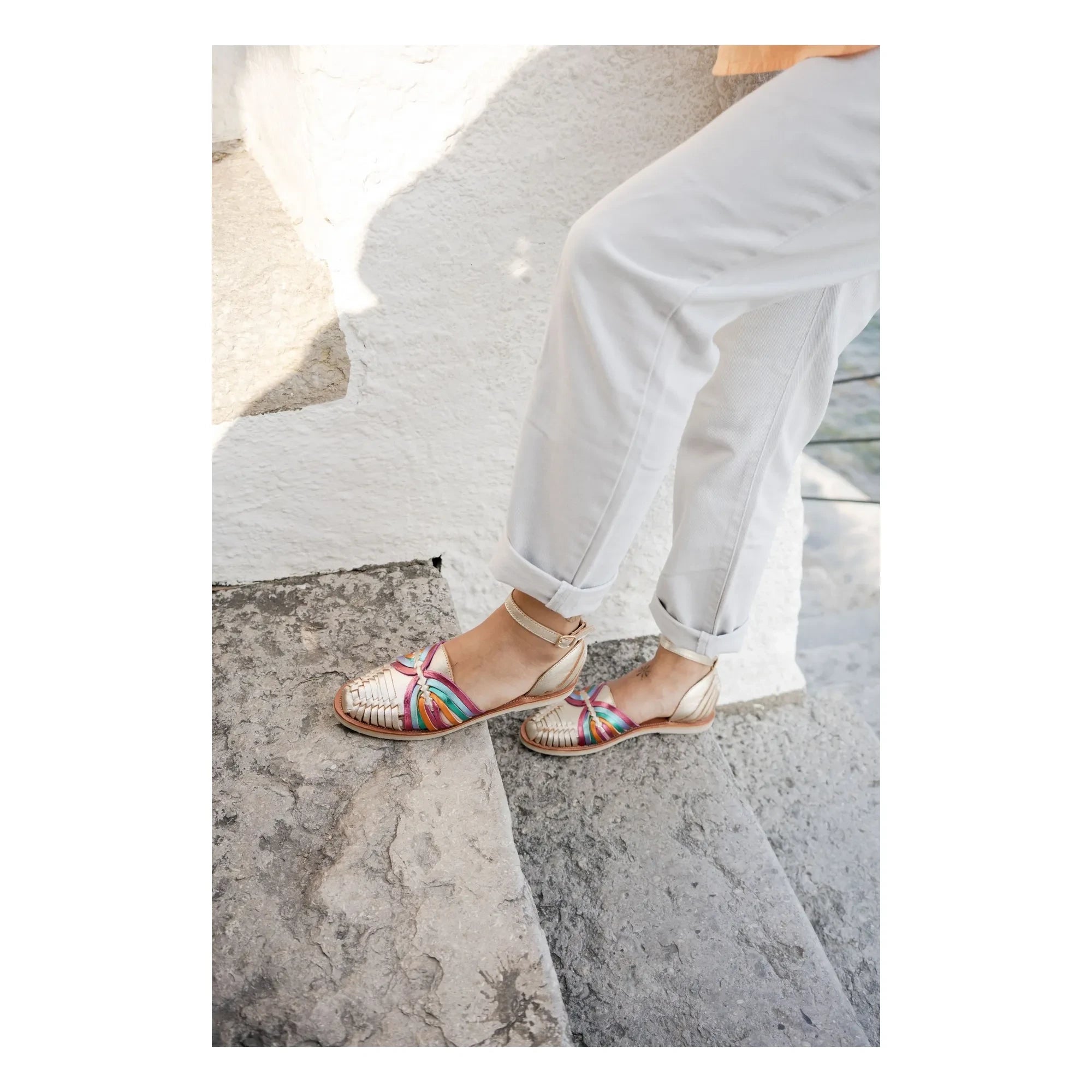 Mapache - Nayeli sandalias | Multicolor
