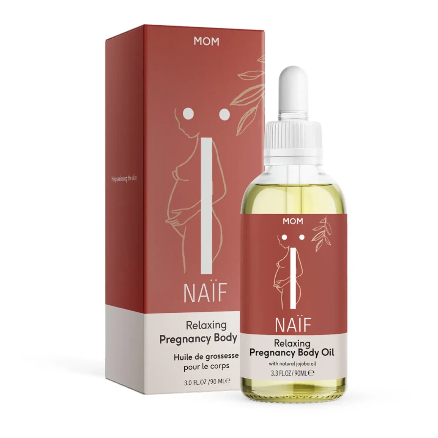 Naïf Natural Skincare - Hamilelik Rahatlatıcı Vücut Yağı – 90 ml