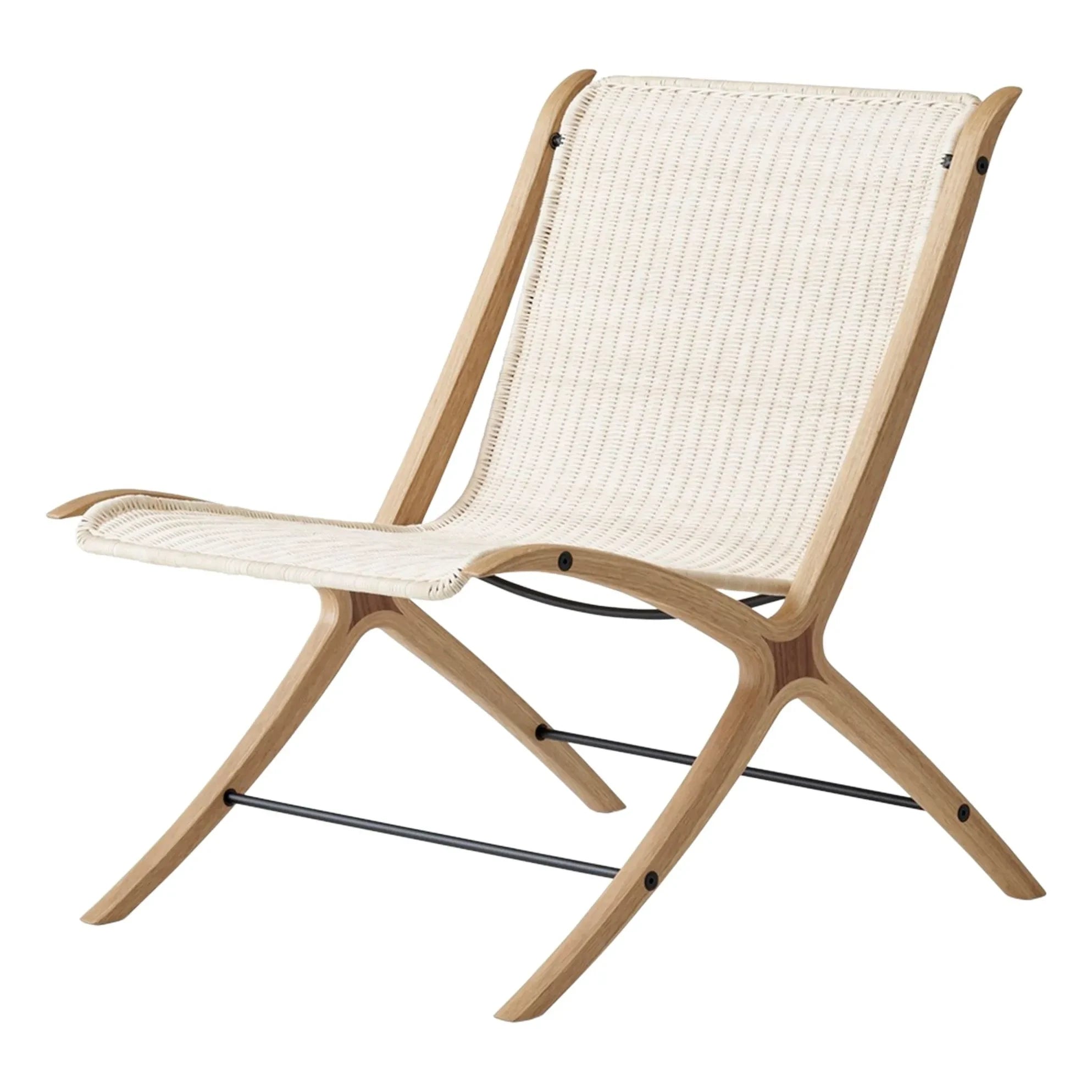 & Tradition - X HM10 lounge sandalye, Hvidt & Mølgaard | Doğal