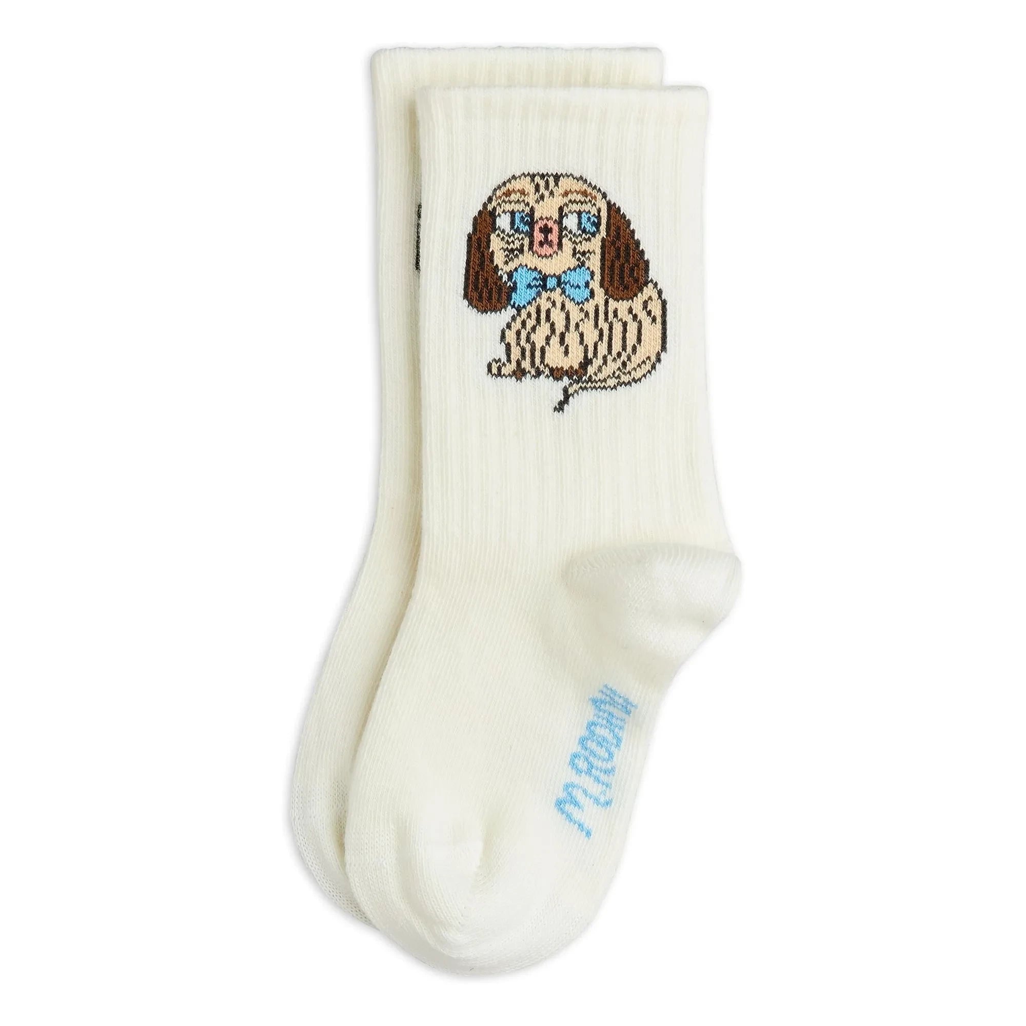 Mini Rodini - Calcetines de perro de algodón orgánico | Crudo