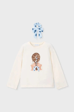 Blusa Infantil Mayoral de Manga Larga