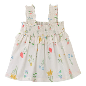 Gingersnaps - Top fruncido Jennie | Blanco